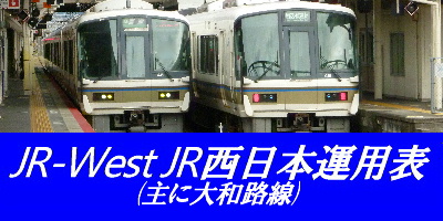 JR西日本運用表
